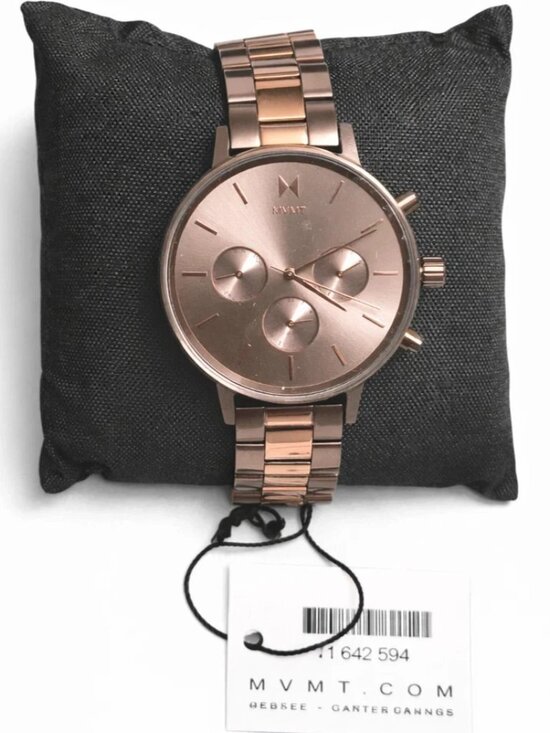 MVMT Nova Orion 38mm Titanium Rose Gold Tone Bracelet Watch Womens Quartz - New main image 8